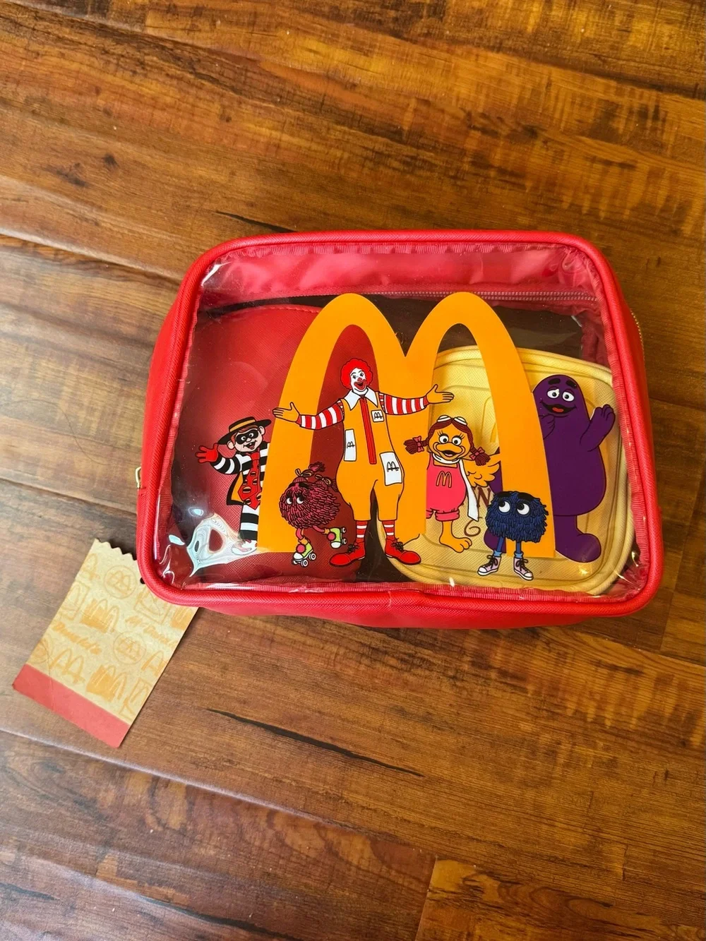Boxlunch Mcdonald’s Bag Set | Mad Engine, makeup pouches NWT